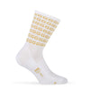 FR-C Tall G Socks by Giordana Cycling, GOLD, Made in Italy