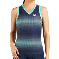 Women's Arts Mimosa Tank by Giordana Cycling, NAVY, Made in Italy