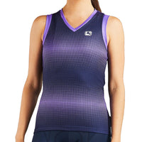 Women's Arts Mimosa Tank by Giordana Cycling, PURPLE, Made in Italy