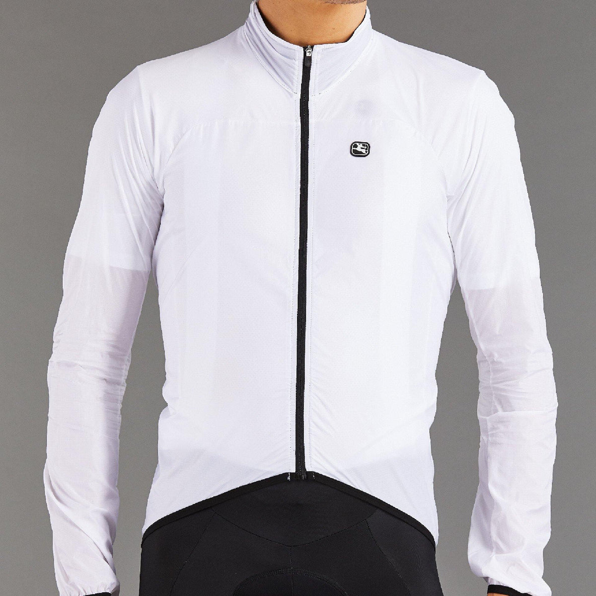 Zephyr Jacket by Giordana Cycling, WHITE, Made in Italy