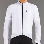 Men's Zephyr Jacket by Giordana Cycling, WHITE, Made in Italy