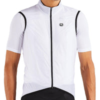 Zephyr Vest by Giordana Cycling, WHITE, Made in Italy