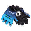 Astana Qazaqstan Team Versa Gloves - 2023 by Giordana Cycling, Astana Blue, Made in Italy