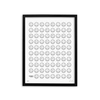 Giordana x Knowlita New York + Italia Smiley Print by Giordana Cycling, WHITE/BLACK, Made in Italy