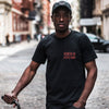 Giordana x Knowlita North of Little Italy T-Shirt by Giordana Cycling, BLACK, Made in Italy