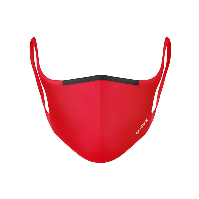 Youth Mask - Solid by Giordana Cycling, RED, Made in Italy