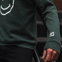 Giordana x Knowlita Italia Smiley Crew Sweatshirt by Giordana Cycling, , Made in Italy