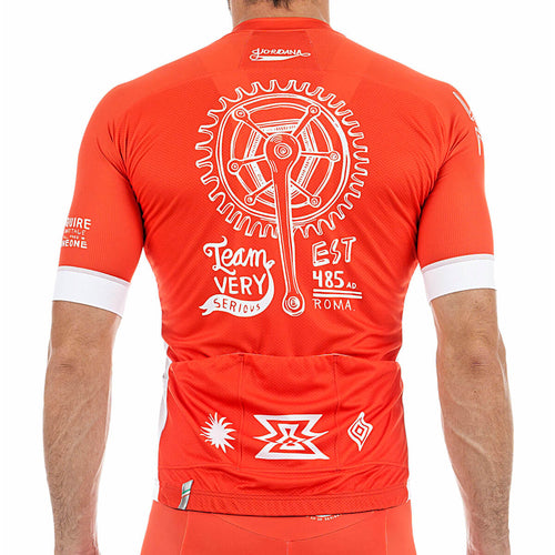 Men's Moda Team Very Serious Tenax Pro Jersey by Giordana Cycling, , Made in Italy